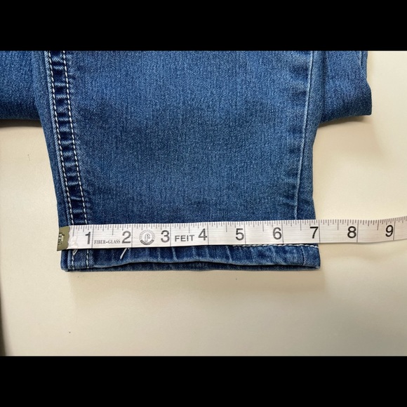 Love Indigo Womans 22 stretch Jeans - Picture 6 of 10
